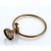 YoungE Antique Brass Towel Ring Bathroom Accessories Wall-Mounted Towel Holder Brass Carved - B074DF8Y1M